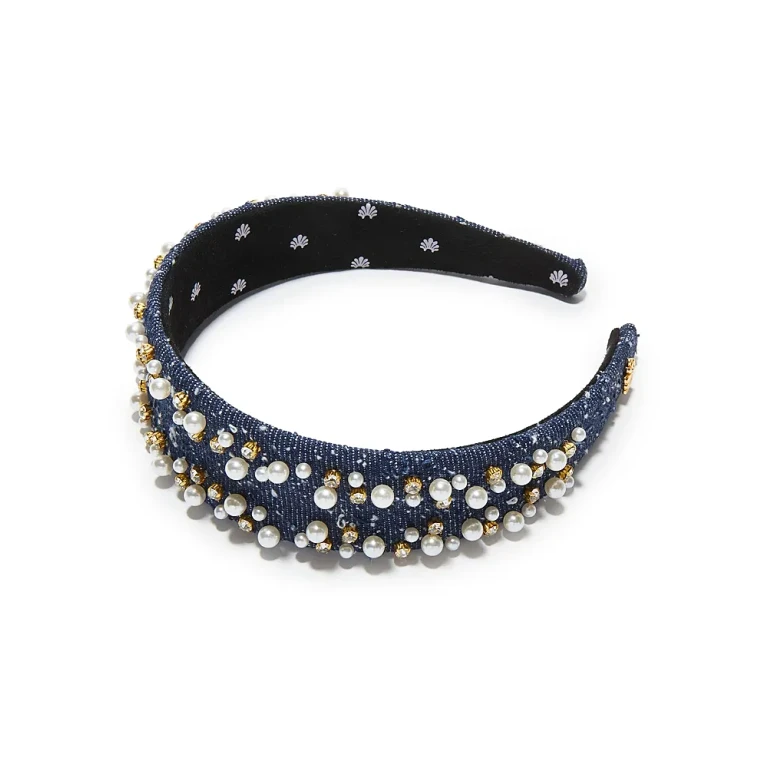 Lele Sadoughi Cher Faux Pearl Sprinkle Headband