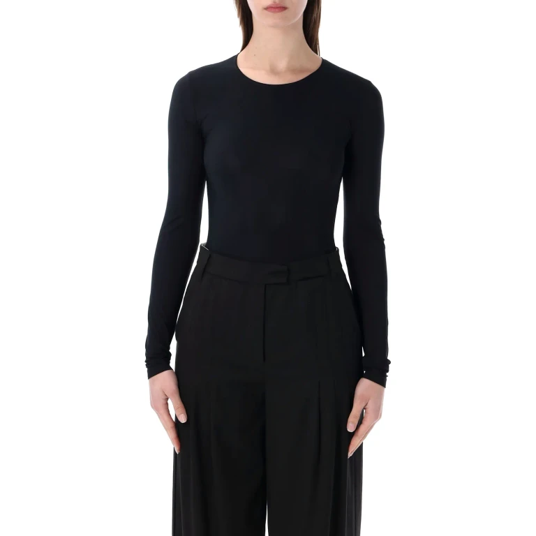 Mm6 Maison Margiela Lycra Jersey Bodysuit