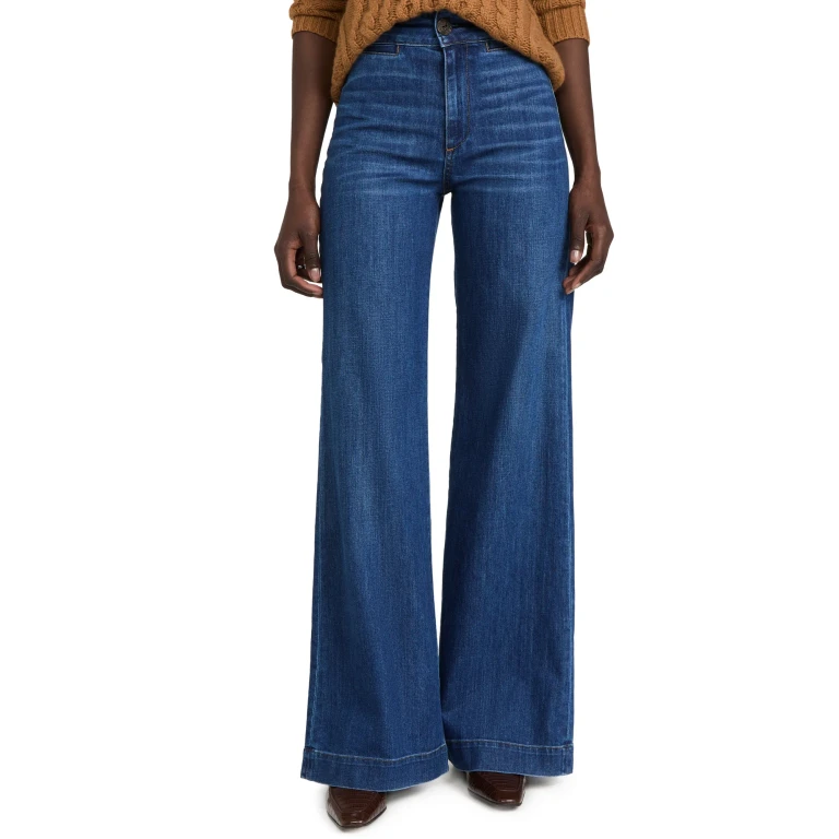 ASKK NY Brighton Wide Leg Jeans Keel Over 27