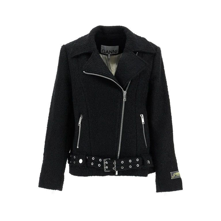 Ganni Short Bouclã Jacket For
