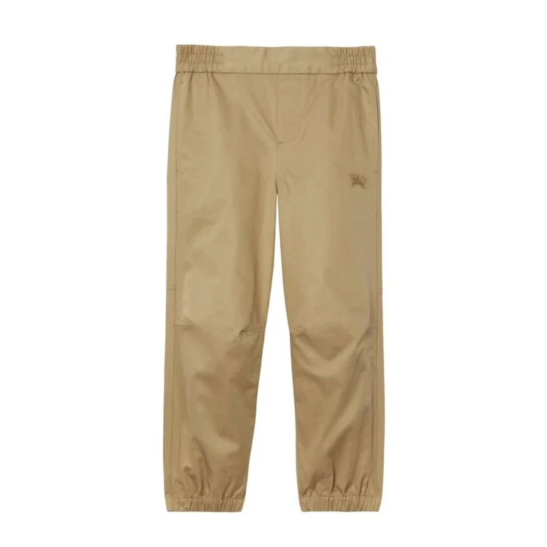 Burberry Boys Travard Equestrian Knight Cotton Trousers