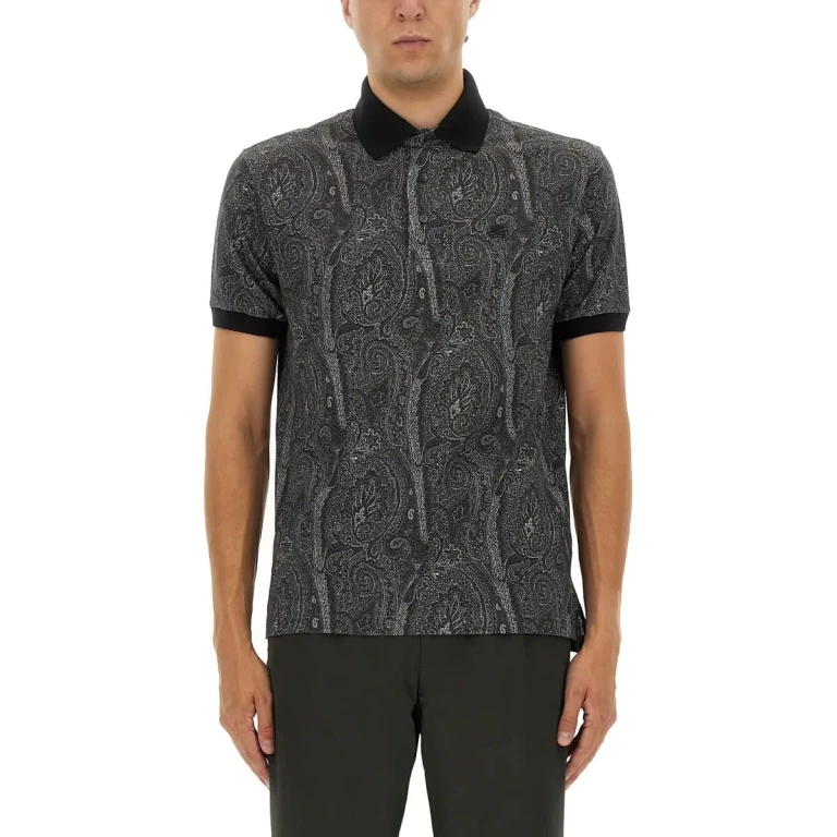 Etro Polo Shirt With Print
