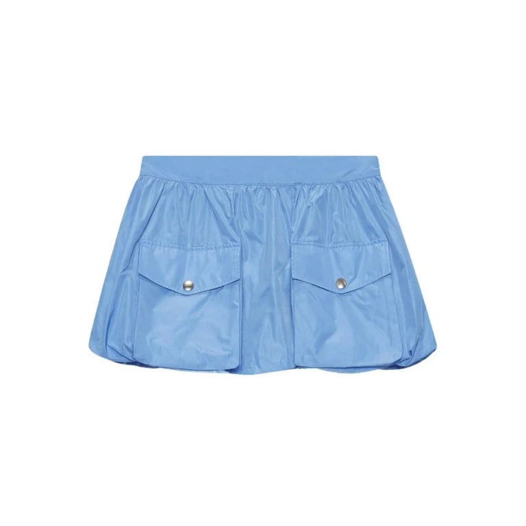 M. S.G. M. Mini Jupe - Bleu Clair