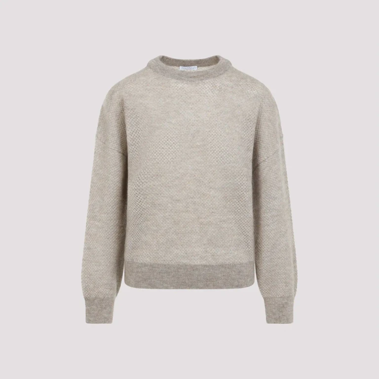 Brunello Cucinelli 网眼针织套头衫