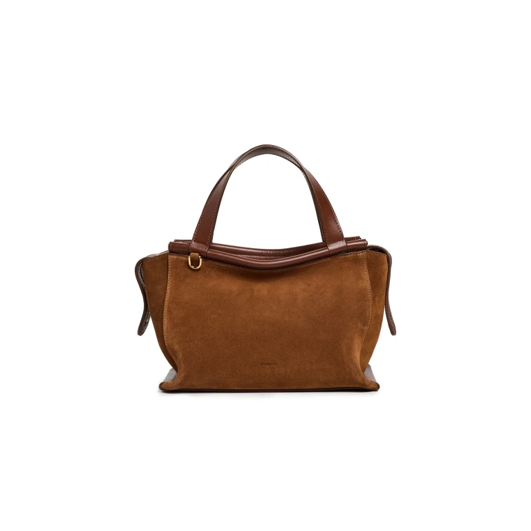 Wandler Ida Bag Tan Suede One Size