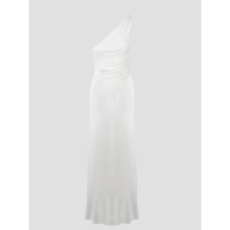 Alberta Ferretti 单肩连衣裙