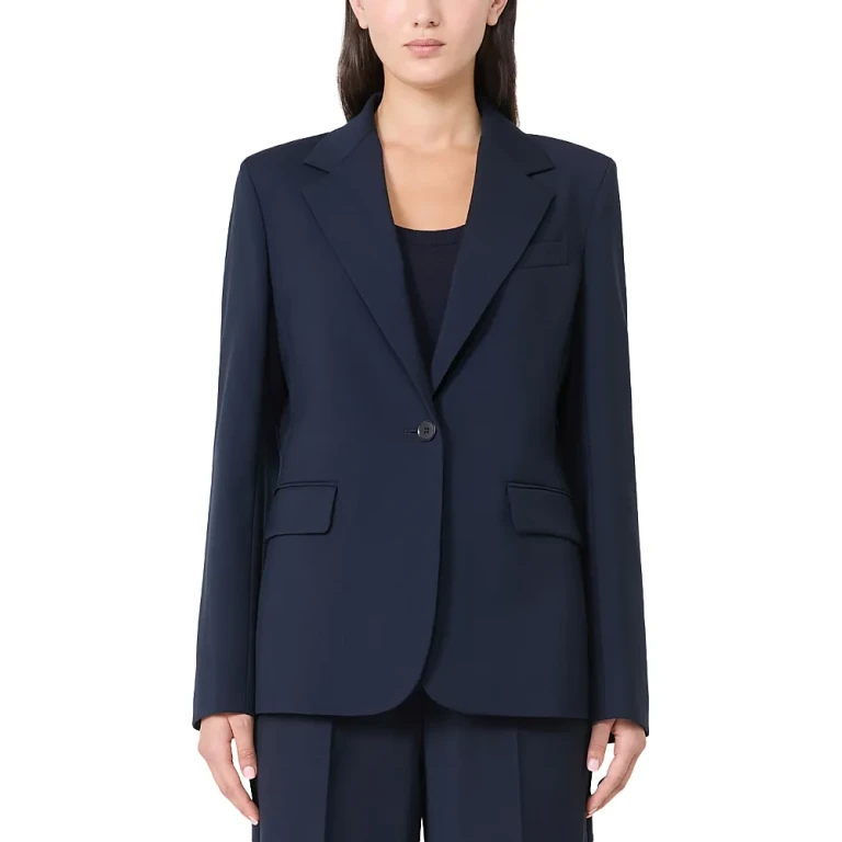 Weekend Max Mara Lamine Wool Blazer