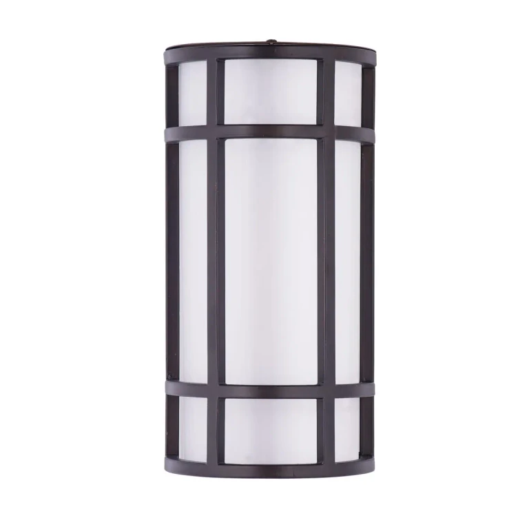 Bronze LED Outdoor Wall Sconce from the Moon Ray Collection