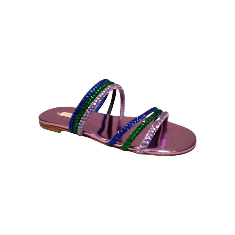 Casadei Andromeda Pink & Purple Calf Leather Shoe - Women