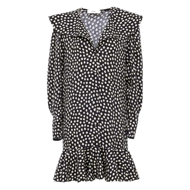 Chloé Dotted Silk Dress
