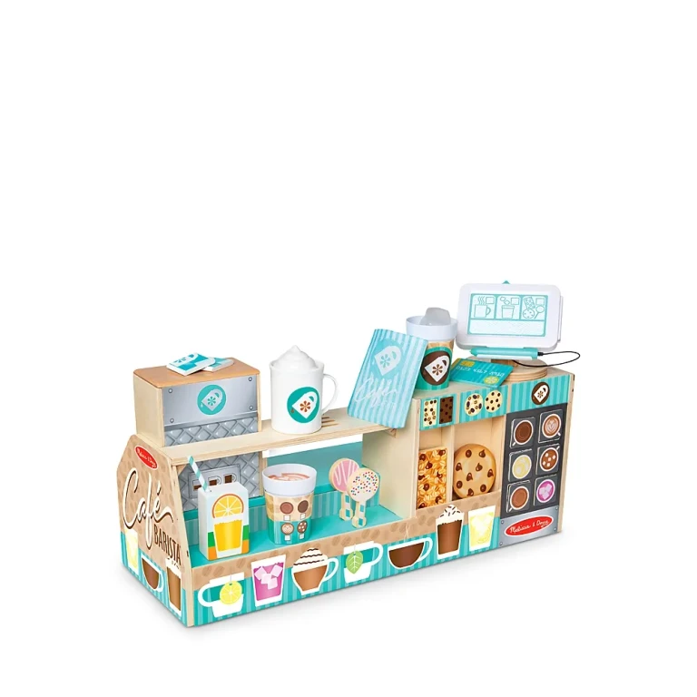 Melissa & Doug Cafe Barista Coffee Shop - Ages 3-7