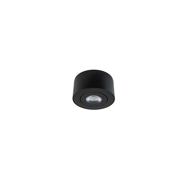 Black LED Outdoor Flush Mount from the Peek Collection
