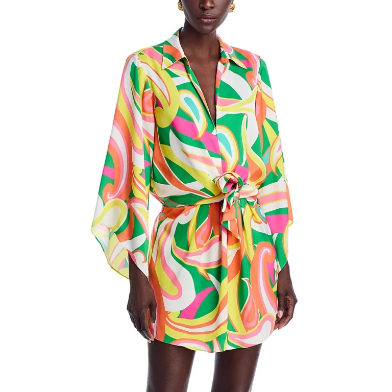 Ramy Brook Retro Printed Penny Dress - Exclusive