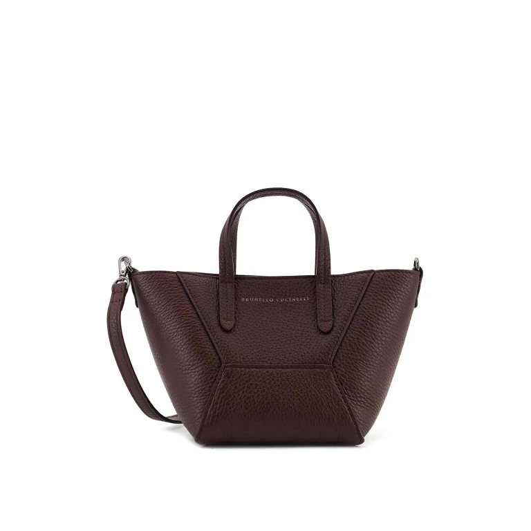 Brunello Cucinelli Sac Porté Épaule - Violet