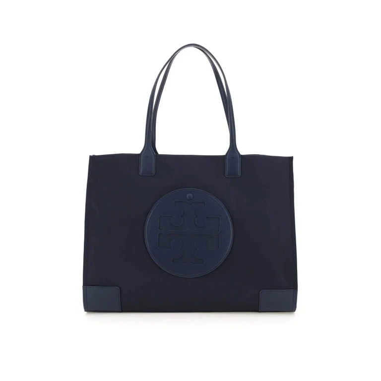 Tory Burch Ladies Tory Navy Ella Tote Bag