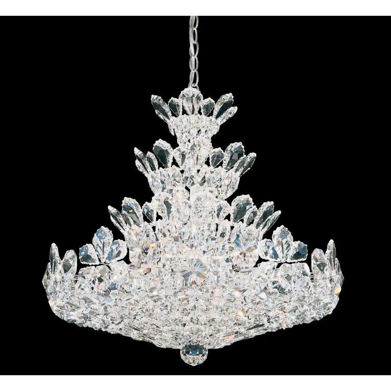 Trilliane 24-Light Chandelier in Silver