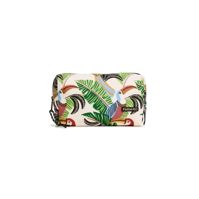 FARM Rio Toucan with Foliage Big Pouch Multi One Size