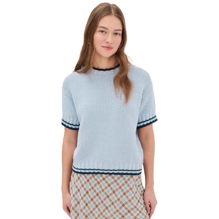 Splendid Annmarie Sweater Ctry Air/Md Ind L