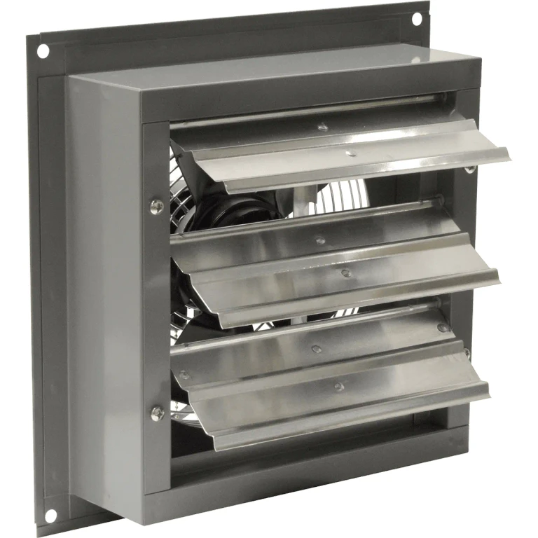 Canarm 10-in. SD Series Two Speed Shutter Mounted Exhaust Fan