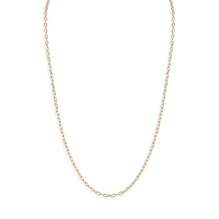 Walters Faith 18K Rose Gold Saxon Chain Necklace, 24