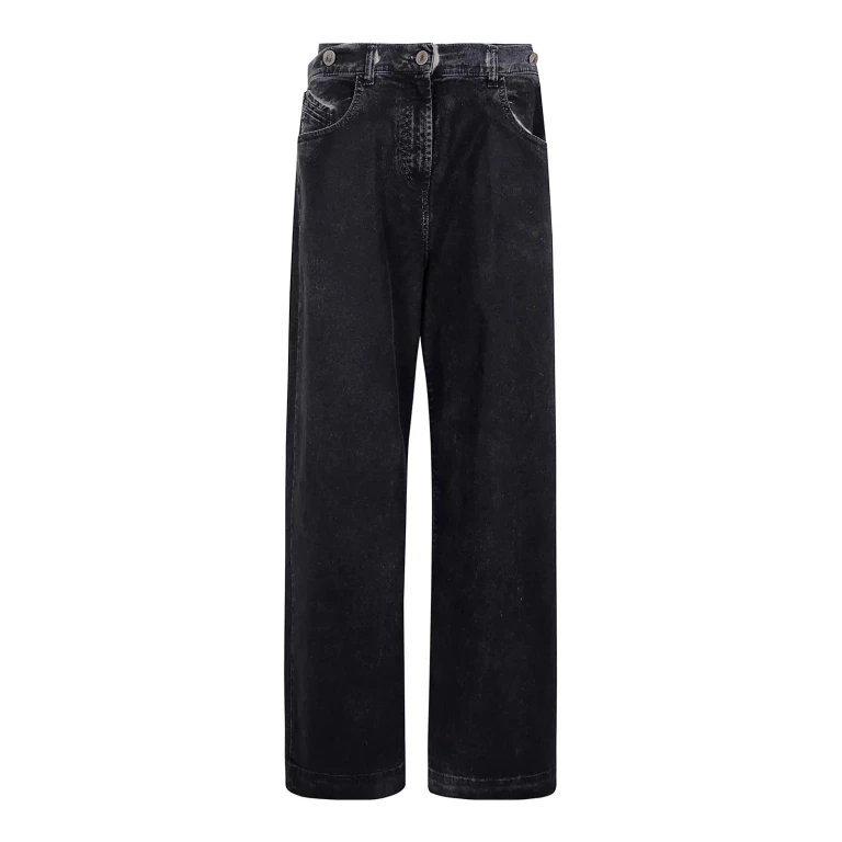 The Attico Mat Coated Canvas Long Pant