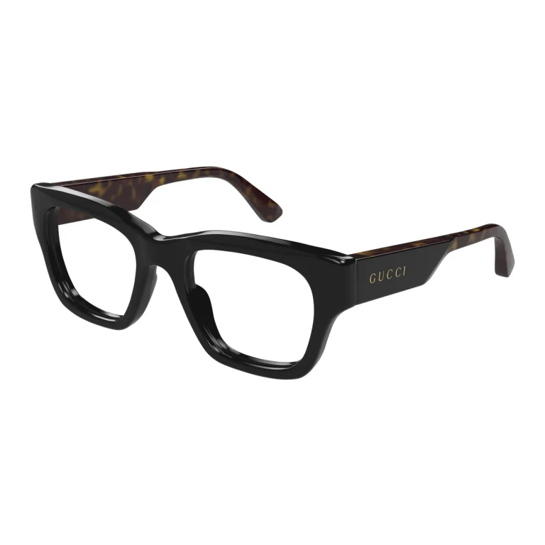 Gucci Demo Square Mens Eyeglasses GG1669O 005 52