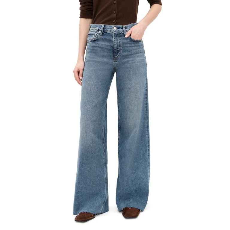 rag & bone Flexi Sofie Wide Jeans MACK 30