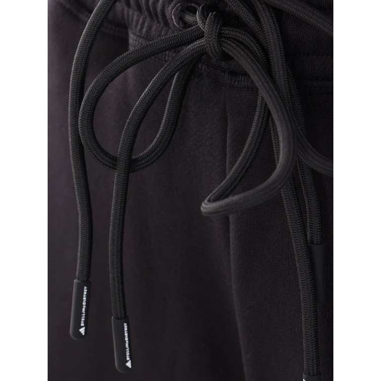 Adidas By Stella McCartney Trousers Black Organic Cotton - Women