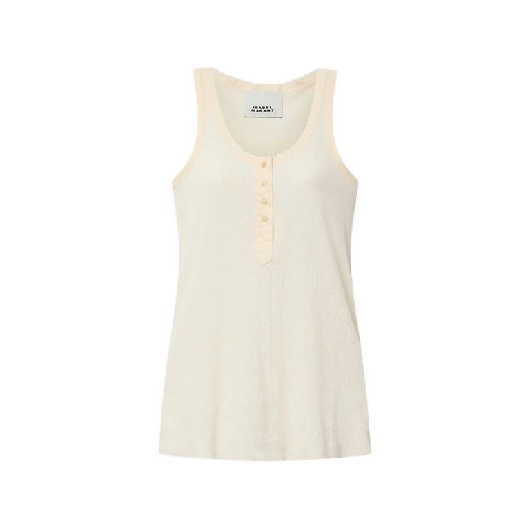 Isabel Marant Top Beige Silk - Women