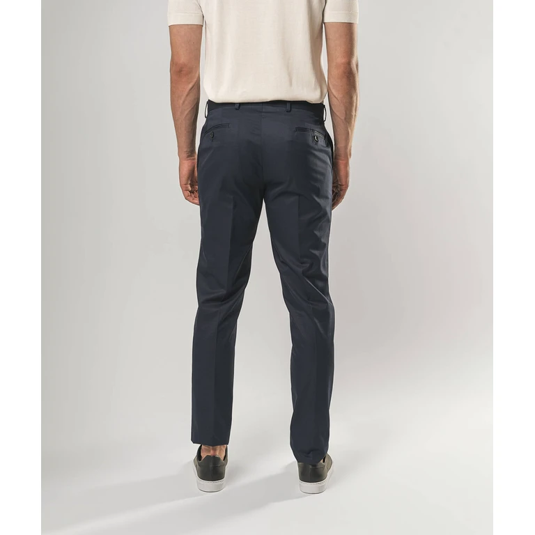 Larusmiani Cotton Chino Ischia Lightgray Sportswear Trousers - Men