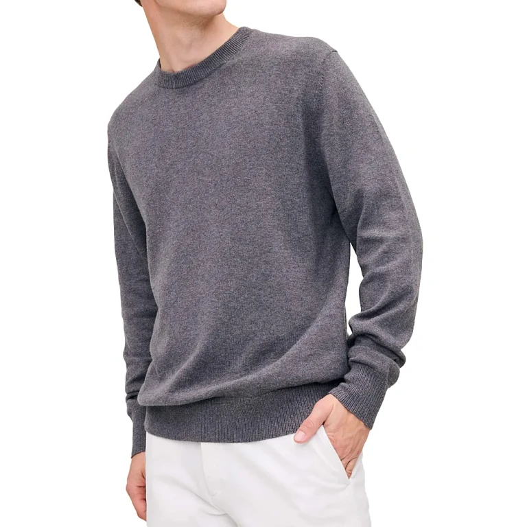 DL1961 Cotton & Cashmere Classic Crewneck Sweater