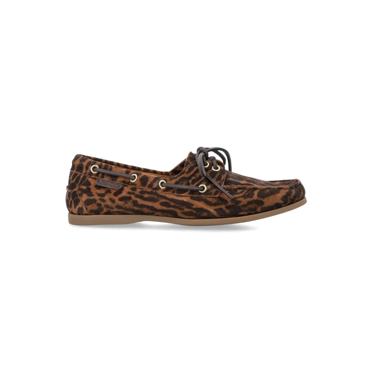 Tom Ford Robin Animal Print Suede Loafers