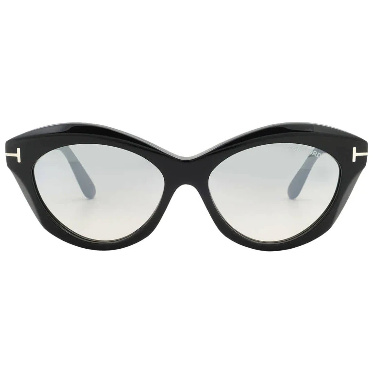 Tom Ford Toni Oval Sunglasses, 55mm