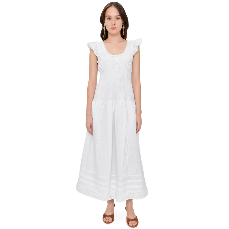 Ciao Lucia Lauretta Dress White M