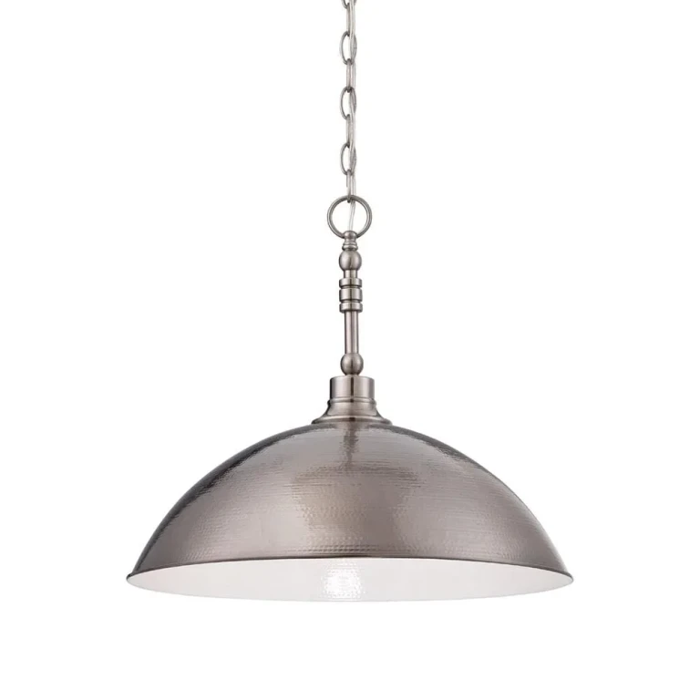 Timarron Dome Pendant Light in Antique Nickel