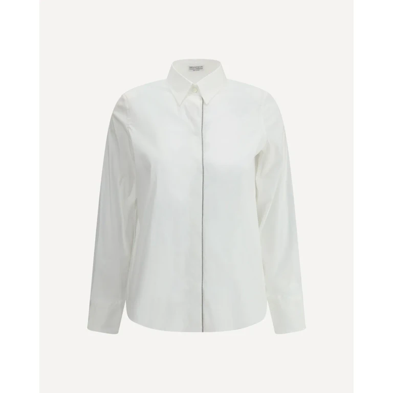 BRUNELLO CUCINELLI Shirt with embellishments Female S