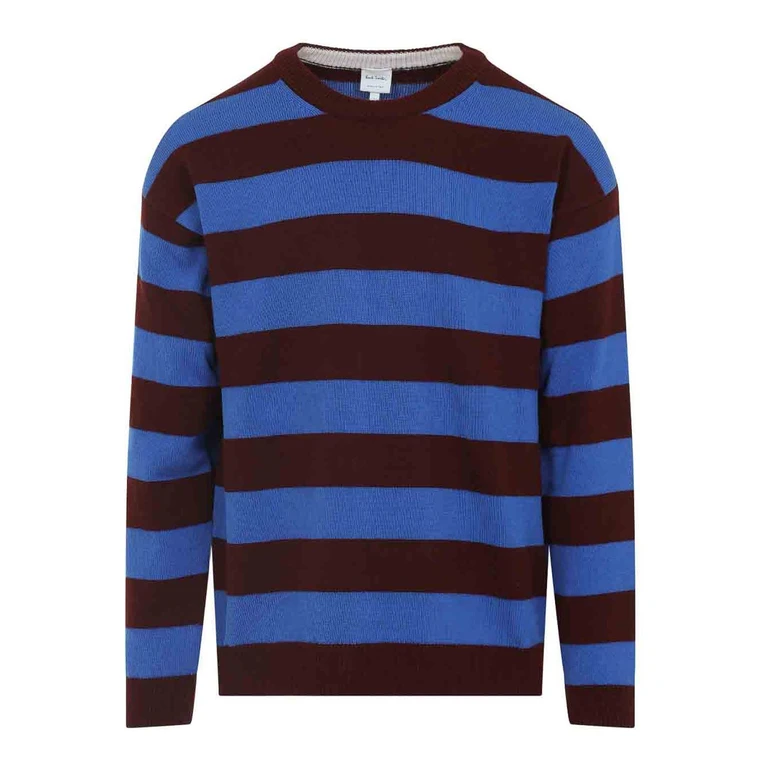 Paul Smith Pull Col Rond - Bleu