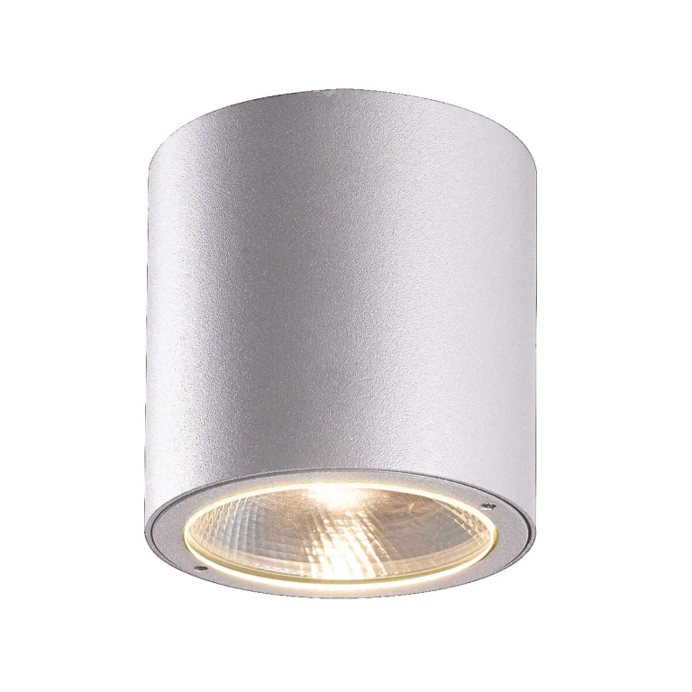 Marine Grey LED Outdoor Flushmount from the Sky Collection