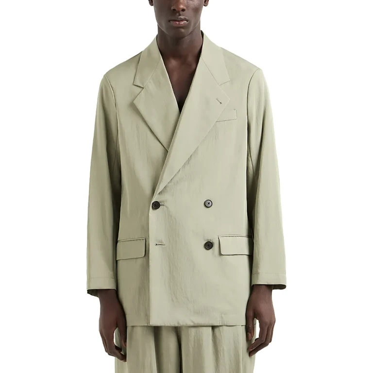 Emporio Armani Regular Fit Double Breasted Blazer