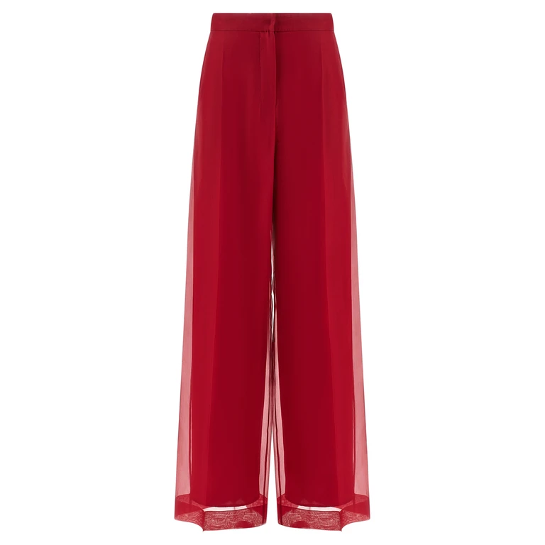 Max Mara Multicolor Silk Casual Pants - Women