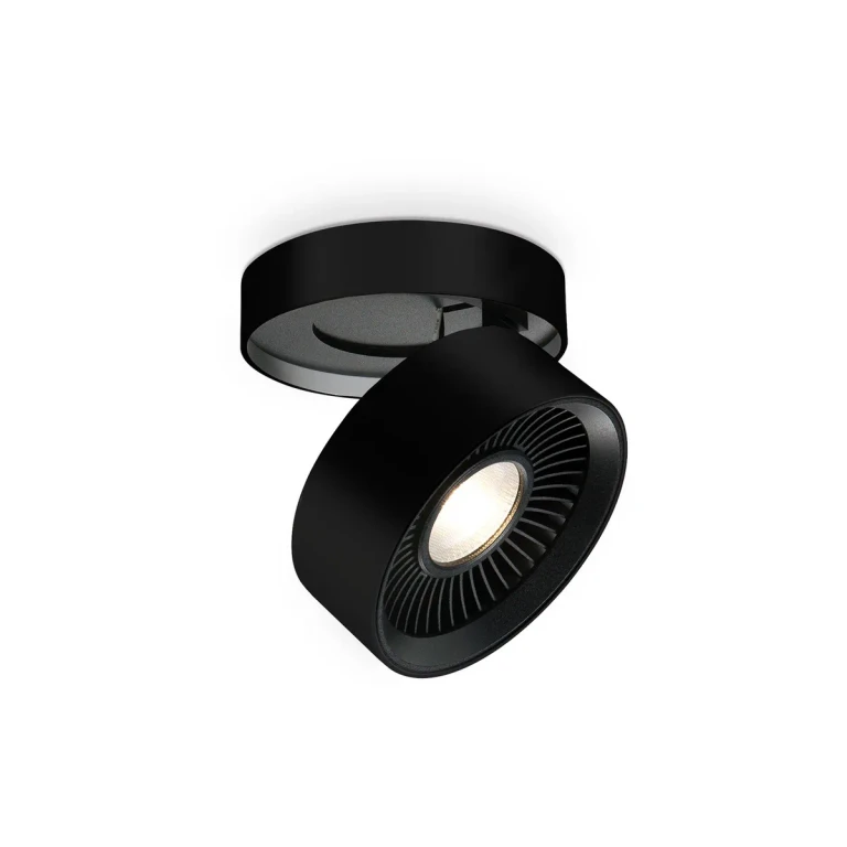 Black LED Flush Mount from the Solo Collection