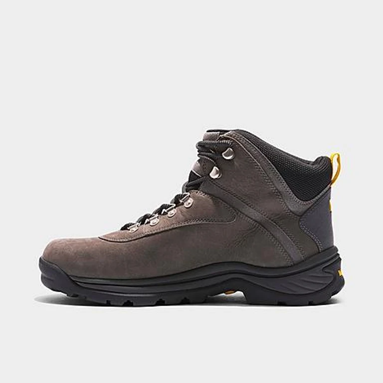 Men's White Ledge Mid Waterproof Hiking Boots in Castle Grey Size: 7.0