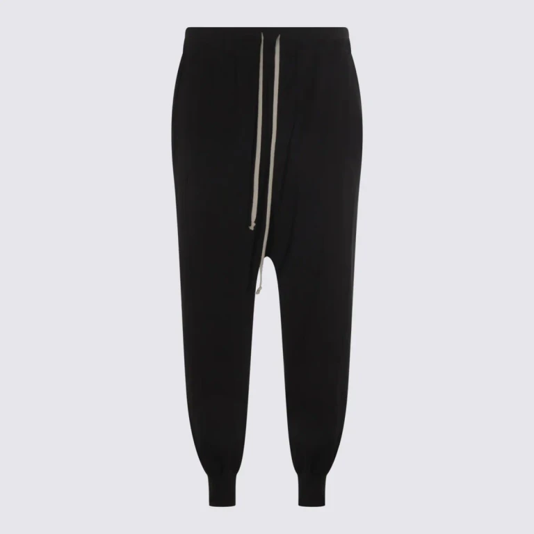 DRKSHDW Black Cotton Prisoner Pants