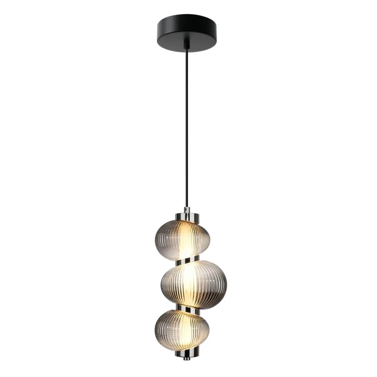 Chrome LED Pendant from the Ariel Collection