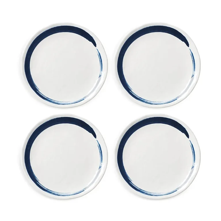 Lennox Blue Bay Melamine Dinner Plates, Set of 4