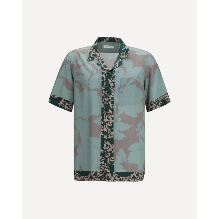 드리스 반 노튼 칼톤 반팔 셔츠