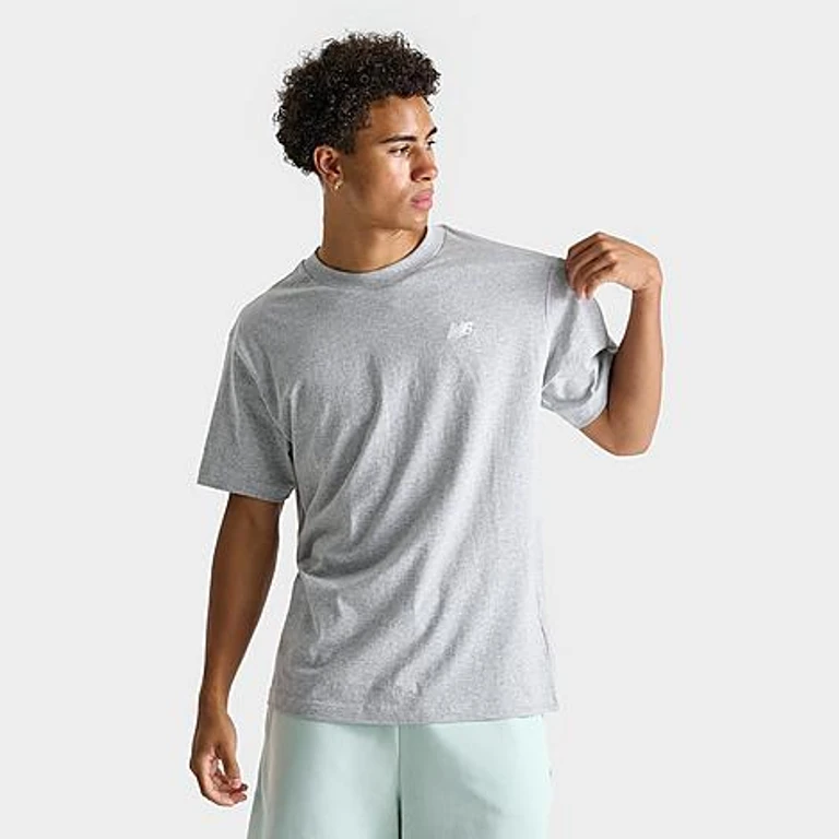 New Balance Men's Sport Essentials T-Shirt in Grey Heather Size: Small