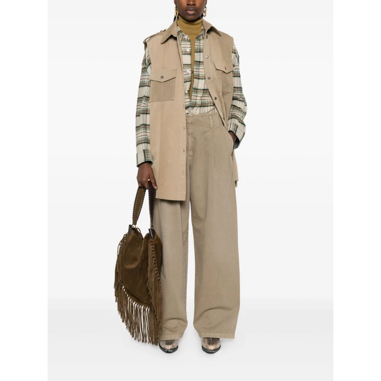 Golden Goose Jean Bootcut - Marron Clair