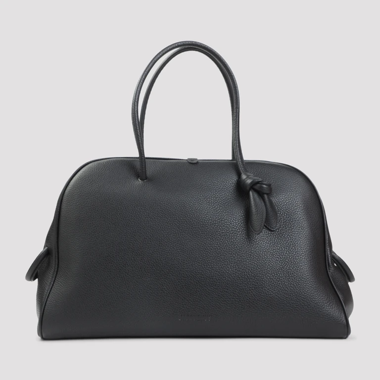 Jacquemus Le Grand Turismo Handbag Black Calf Leather Bag - Men