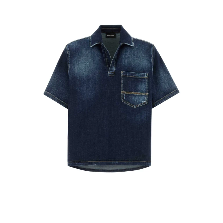 Shirt Men color Navy (S74DM1027S30664470)